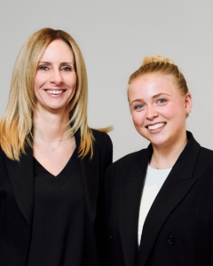 Stephanie Beck und Annabell Valentin